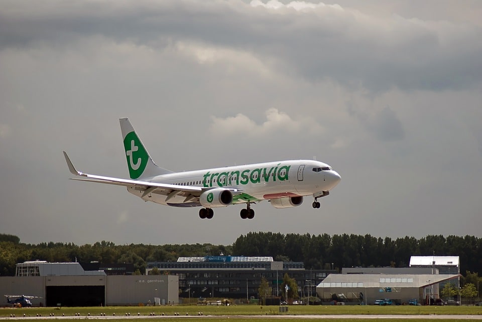 Transavia vliegtuig