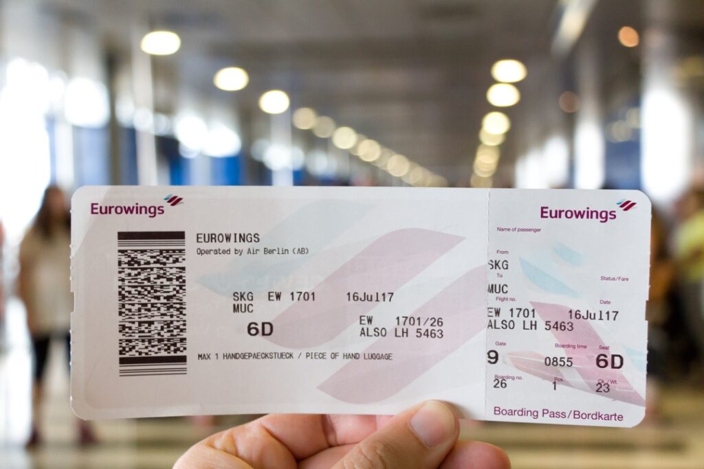 Vervangend ticket bij eurowings vertraging